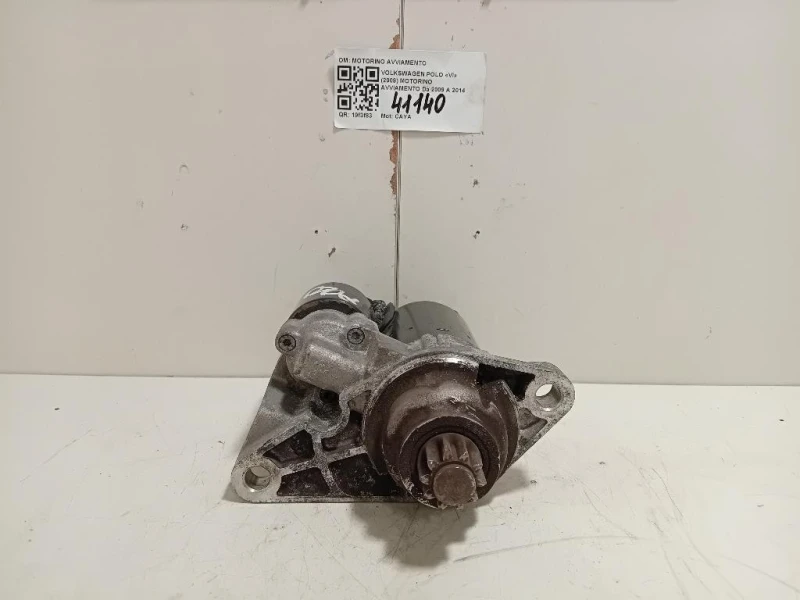 Motorino Avviamento 02Z911024H Volkswagen POLO VI 2009