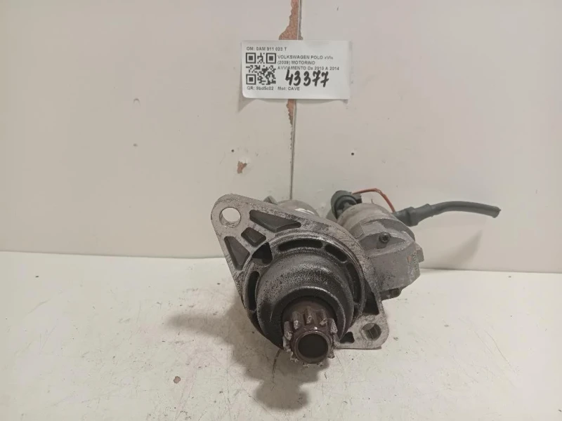Motorino Avviamento 0AM 911 023 T Volkswagen POLO VI 2009