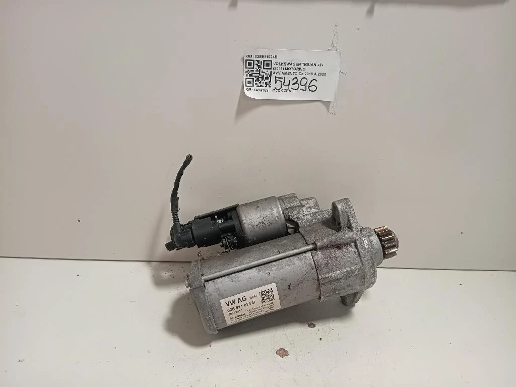 Motorino Avviamento 02E911024B Volkswagen Tiguan II 2016