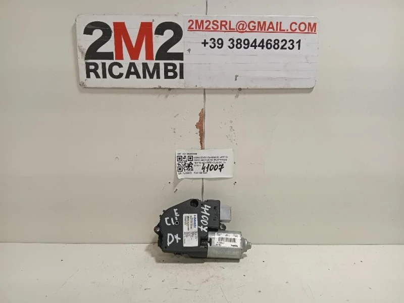 Motorino Elettrico Tetto Scorrevole DX A2128200008 Mercedes Classe E W212 2013