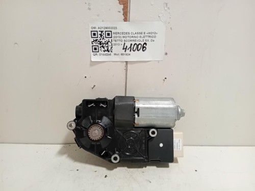 Motorino Elettrico Tetto Scorrevole SX