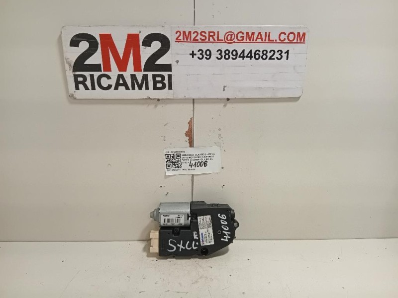 Motorino Elettrico Tetto Scorrevole SX A2129002023 Mercedes Classe E W212 2013