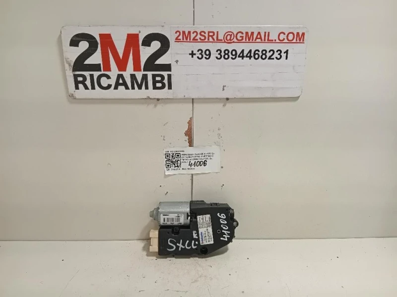 Motorino Elettrico Tetto Scorrevole SX A2129002023 Mercedes Classe E W212 2013