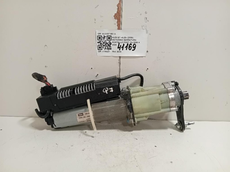Motorino Serratura Portello POST 4L0 827 851 A Audi Q7 4LB 2006