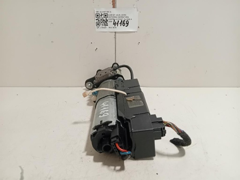 Motorino Serratura Portello POST 4L0 827 851 A Audi Q7 4LB 2006