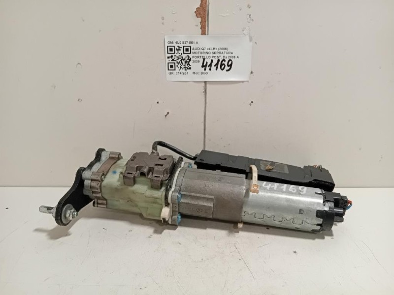 Motorino Serratura Portello POST 4L0 827 851 A Audi Q7 4LB 2006