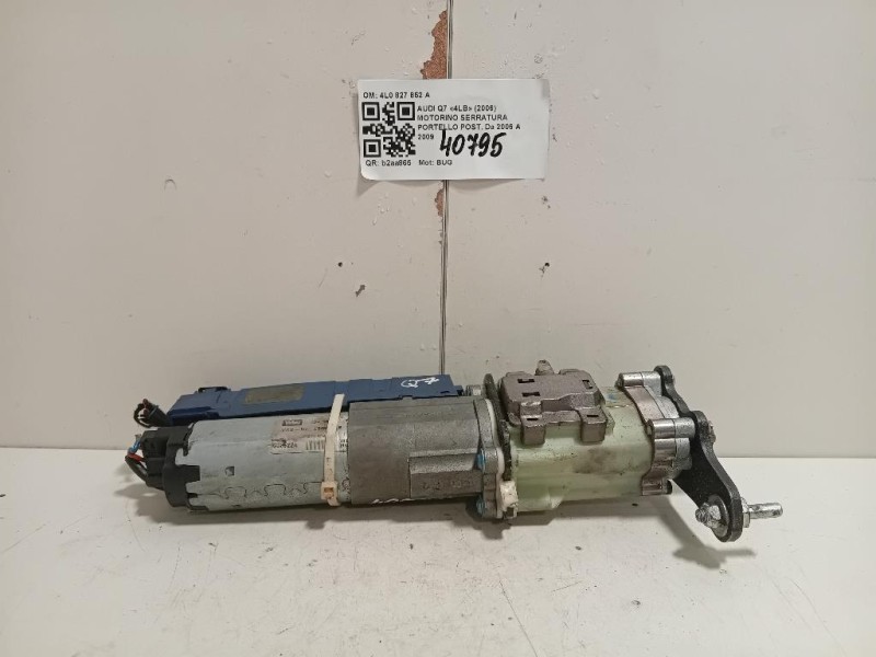 Motorino Serratura Portello POST 4L0 827 852 A Audi Q7 4LB 2006
