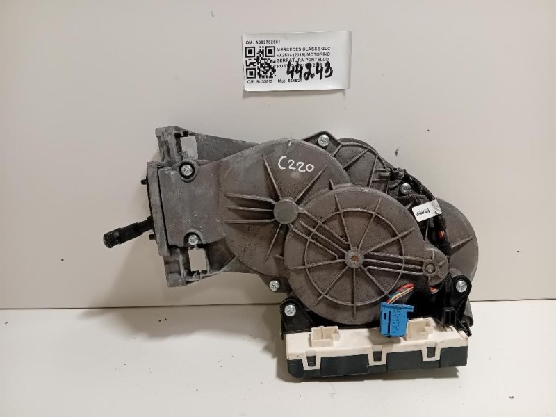 Motorino Serratura Portello POST A099762601 Mercedes Classe GLC X253 2016