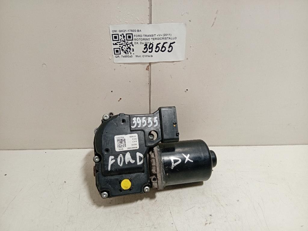 Motorino Tergicristallo GK21-17500-BA Ford Transit V 2011
