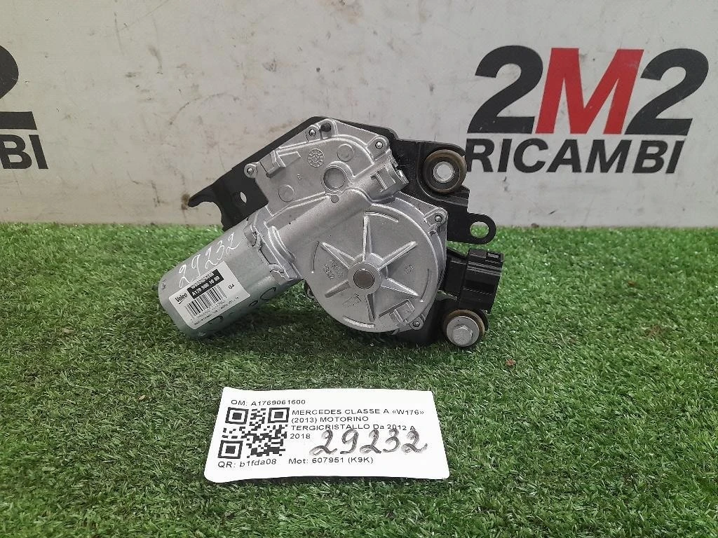 Motorino Tergicristallo A1769061600 Mercedes Classe A W176 2013
