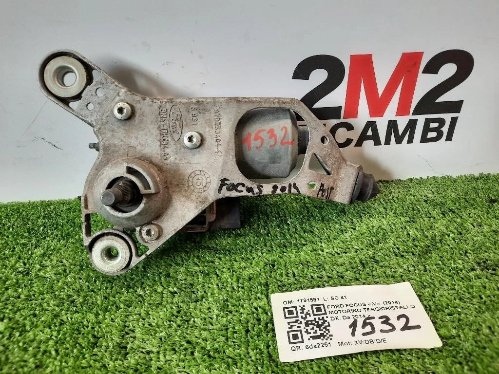 Motorino Tergicristallo DX 2135685 Ford Focus IV 2014