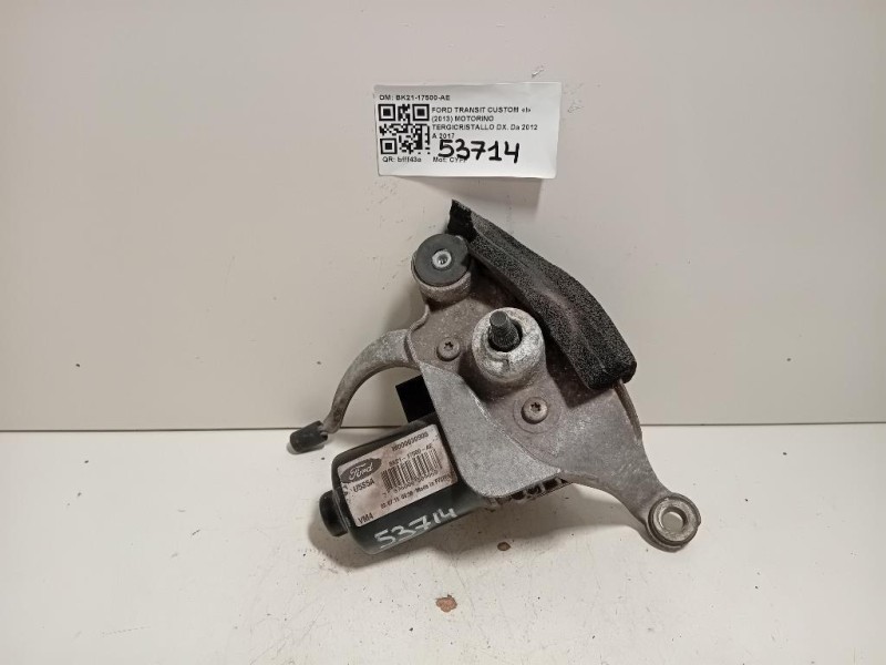 Motorino Tergicristallo DX BK21-17500-AE Ford Transit Custom I 2013