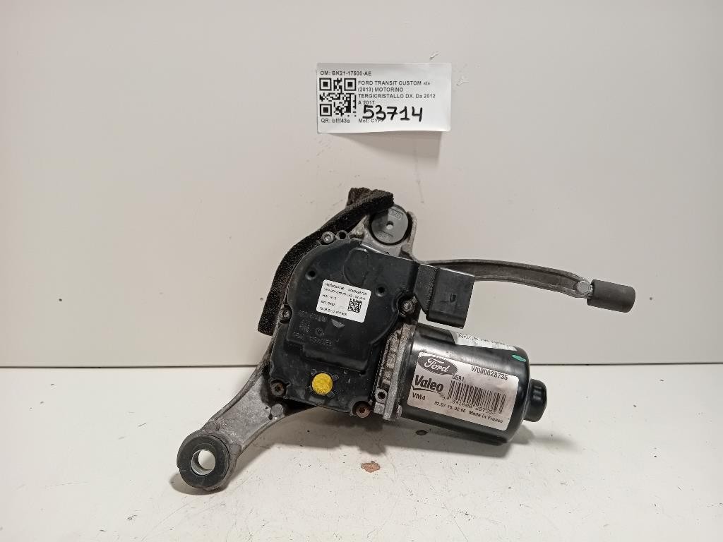 Motorino Tergicristallo DX BK21-17500-AE Ford Transit Custom I 2013
