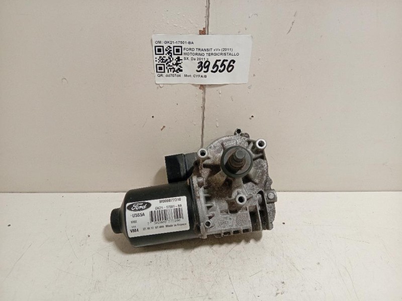 Motorino Tergicristallo SX GK21-17501-BA Ford Transit V 2011