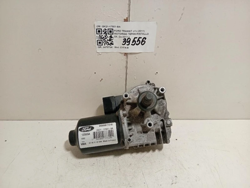 Motorino Tergicristallo SX GK21-17501-BA Ford Transit V 2011