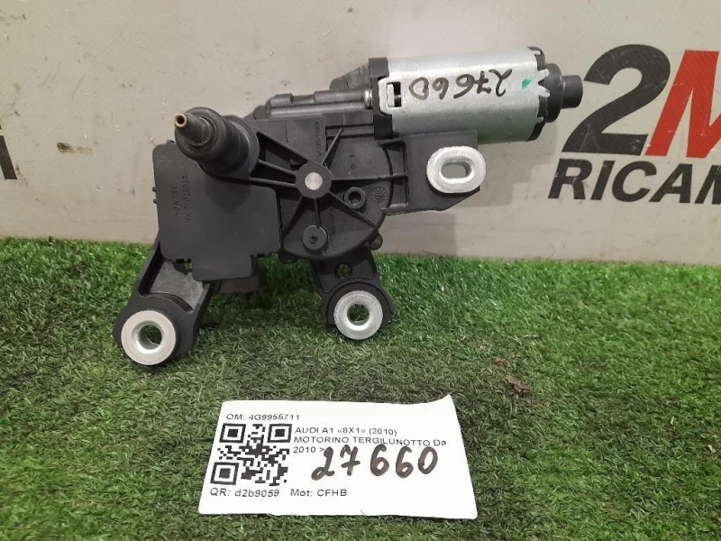 Motorino Tergilunotto 4G9955711 Audi A1 8X1 2010