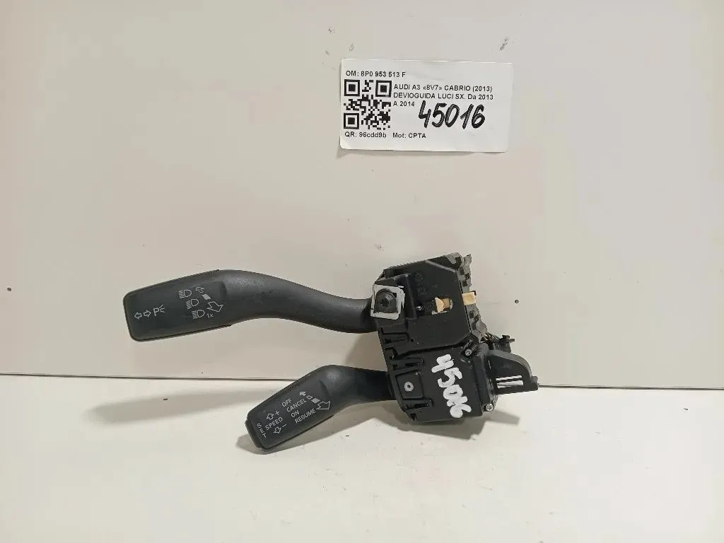 Devioguida LUCI SX 8P0 953 513 F Audi A3 8V7 Cabrio 2013