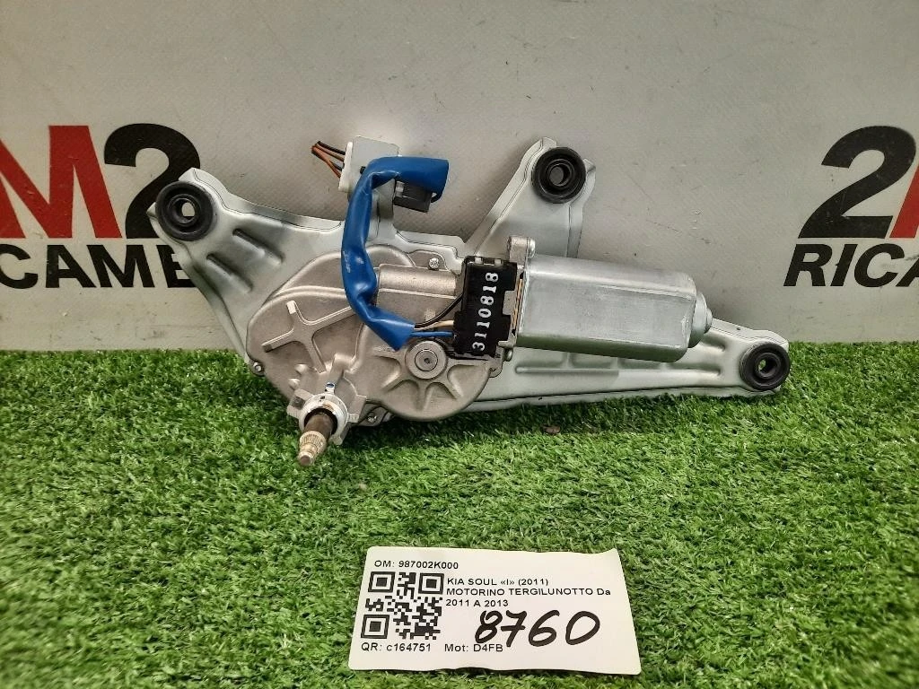 Motorino Tergilunotto 987002K000 Kia SOUL I 2011