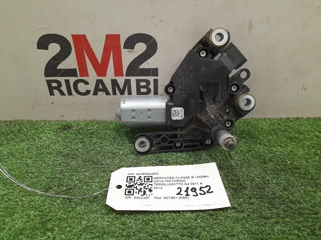 Motorino Tergilunotto A2469064900 Mercedes Classe B W246 2012