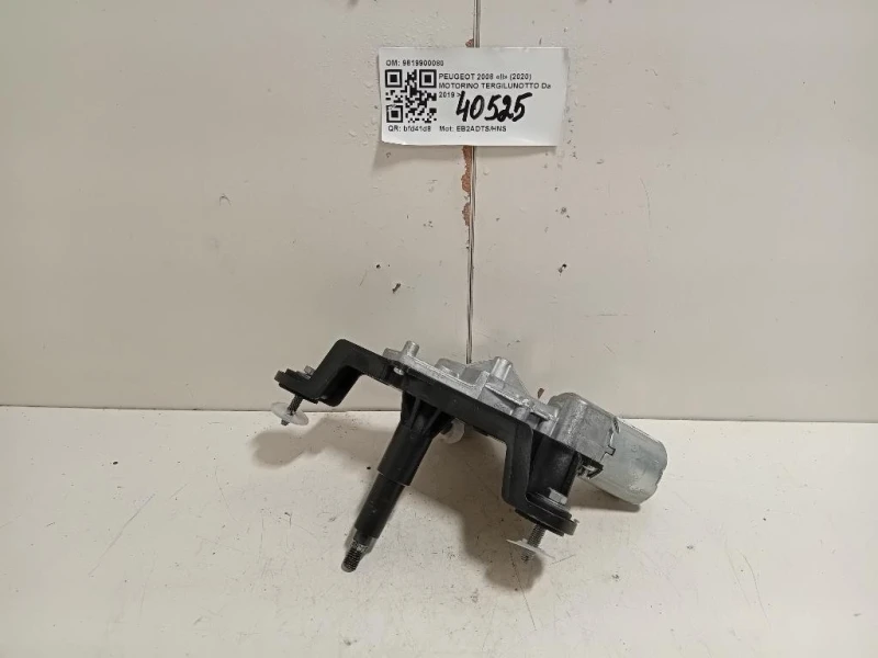 Motorino Tergilunotto 9819900080 Peugeot 2008 II 2020