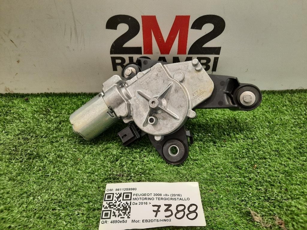 Motorino Tergilunotto 9811259980 Peugeot 3008 II 2016