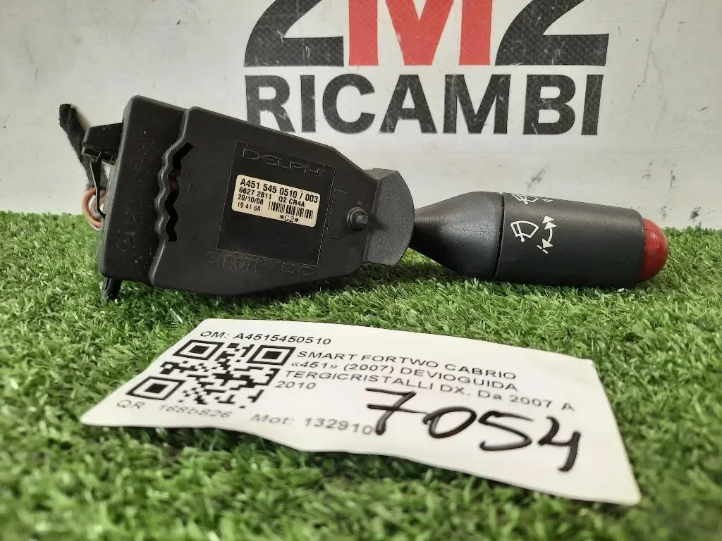 Devioguida Tergicristalli DX A4515450510 Smart Fortwo Cabrio 451 2007