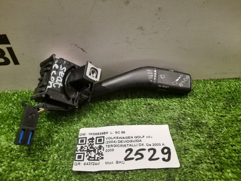 Devioguida Tergicristalli DX 1K09539B9 Volkswagen GOLF V 2004