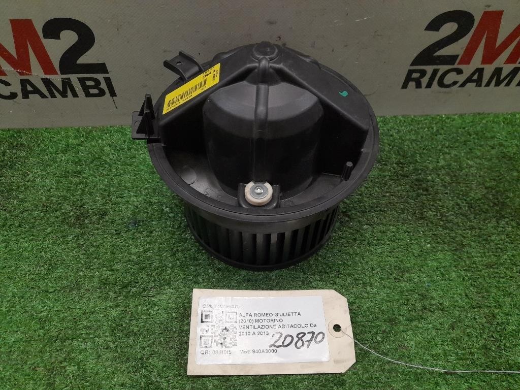 Motorino Ventilazione Abitacolo VENTILAZIONE ABITACOLO T1009507L Alfa Romeo Giulietta 2010