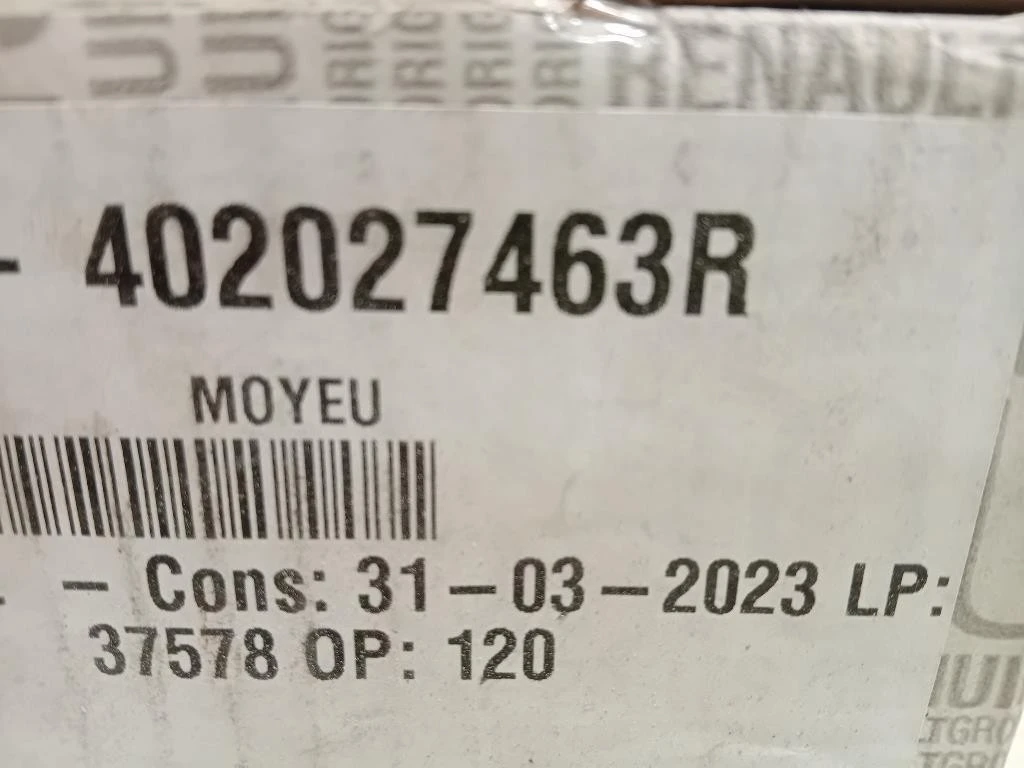 Mozzo Ruota ANT SX 402027463R Dacia Sandero II 2016