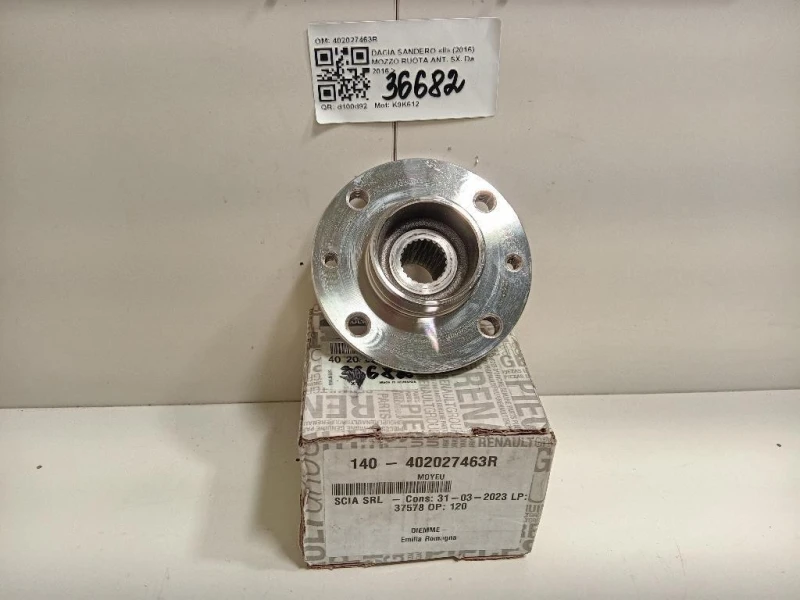 Mozzo Ruota ANT SX 402027463R Dacia Sandero II 2016