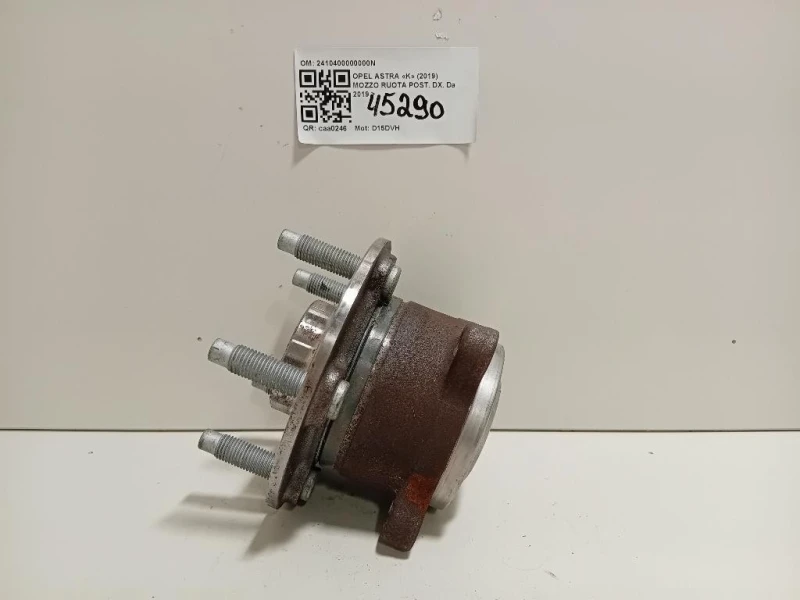 Mozzo Ruota POST DX 2410400000000N Opel Astra K 2019