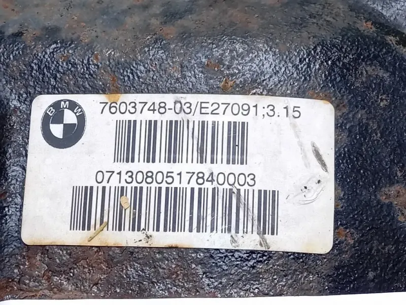 Differenziale POST 7603748-03 Bmw Serie 3 F31 Touring 2012