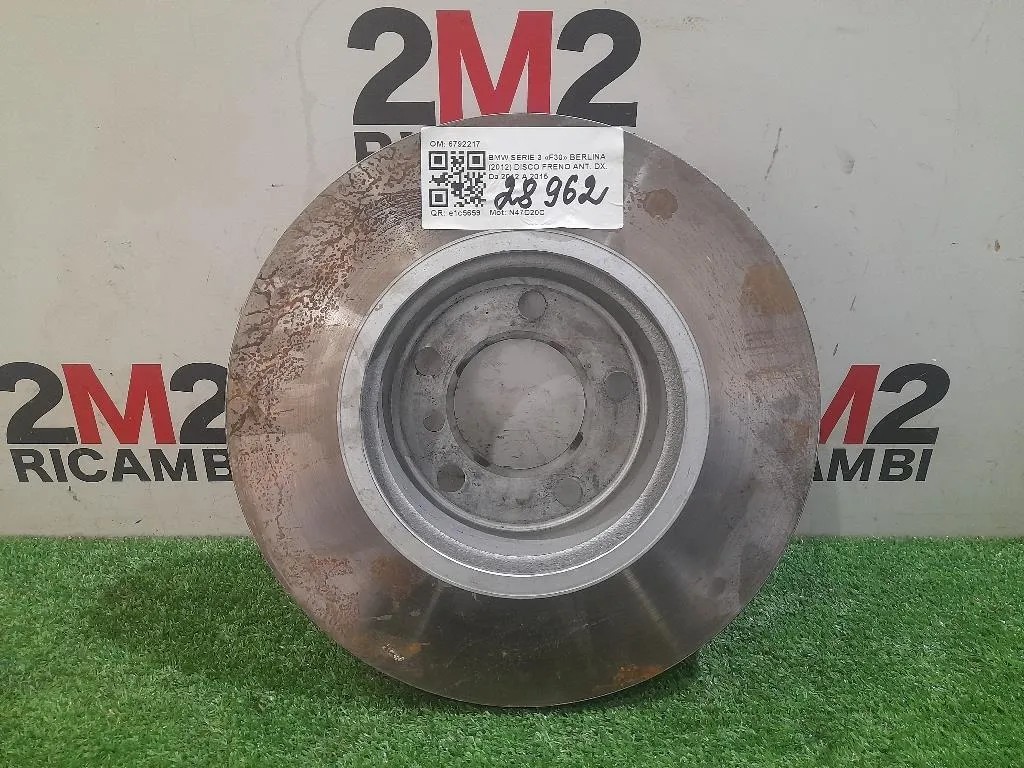 Disco Freno ANT DX 6792217 Bmw Serie 3 F30 Berlina 2012