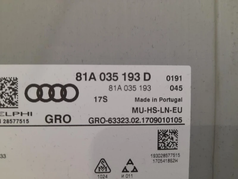 Navigatore Satellitare 81A035193D Audi A3 8VA Sportback 2012
