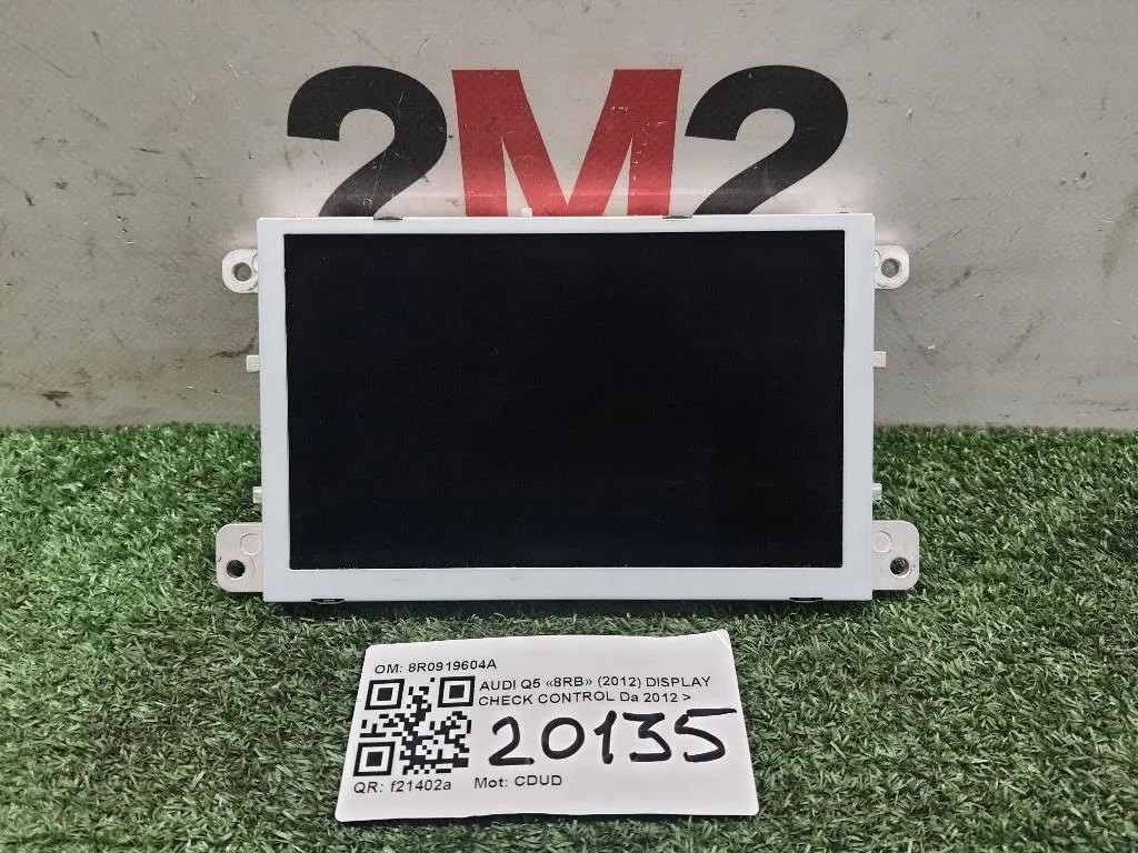 Display Check Control 8R0919604A Audi Q5 8RB 2012