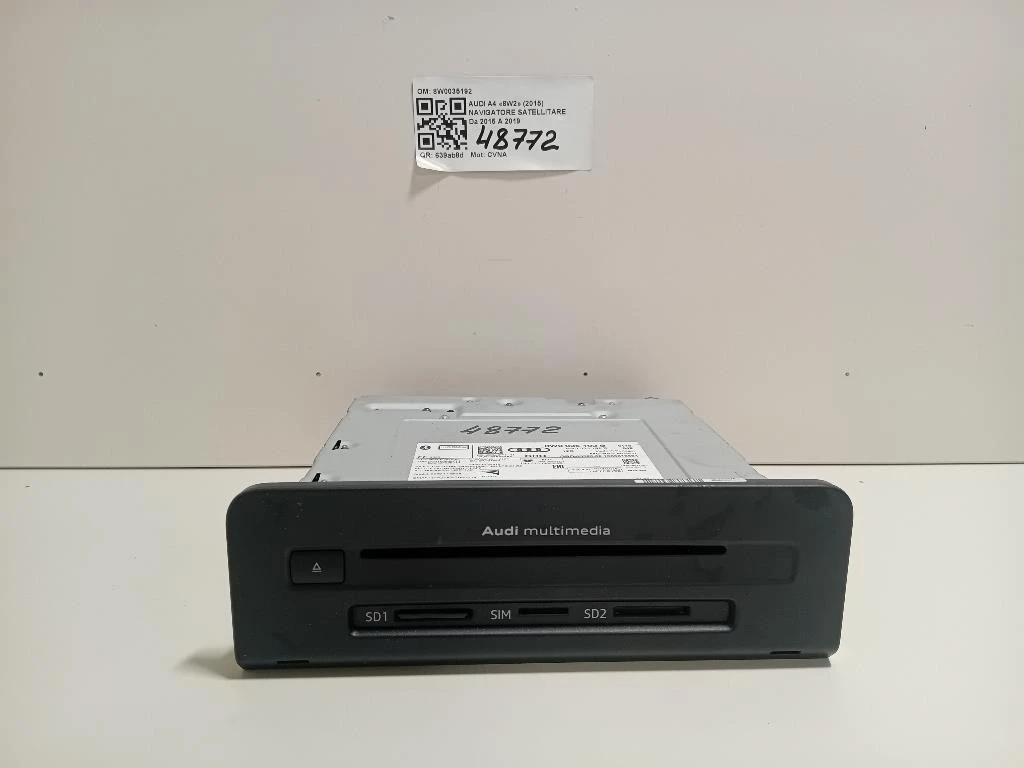 Navigatore Satellitare 8W0035192 Audi A4 8W2 2015