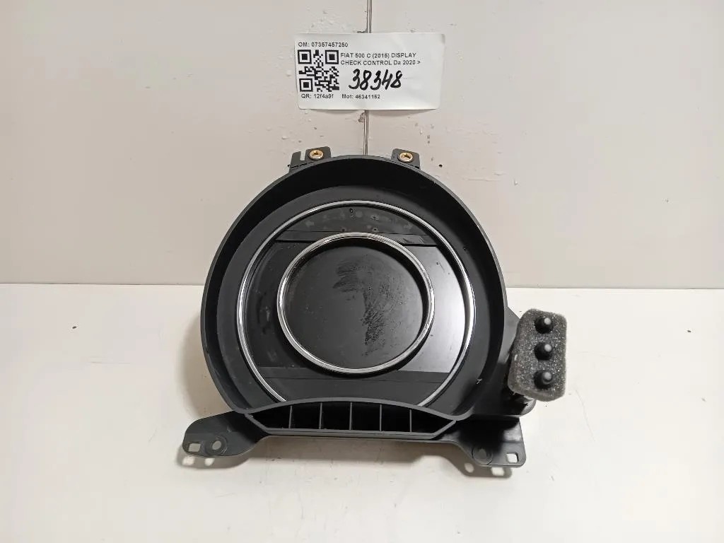 Display Check Control 07357457250 Fiat 500 C 2015