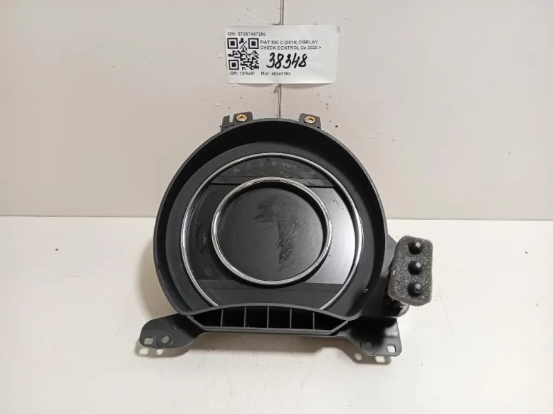 Display Check Control 07357457250 Fiat 500 C 2015