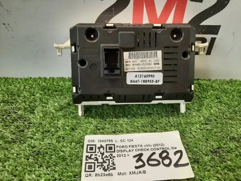 Display Check Control 1940795 Ford Fiesta VI 2012