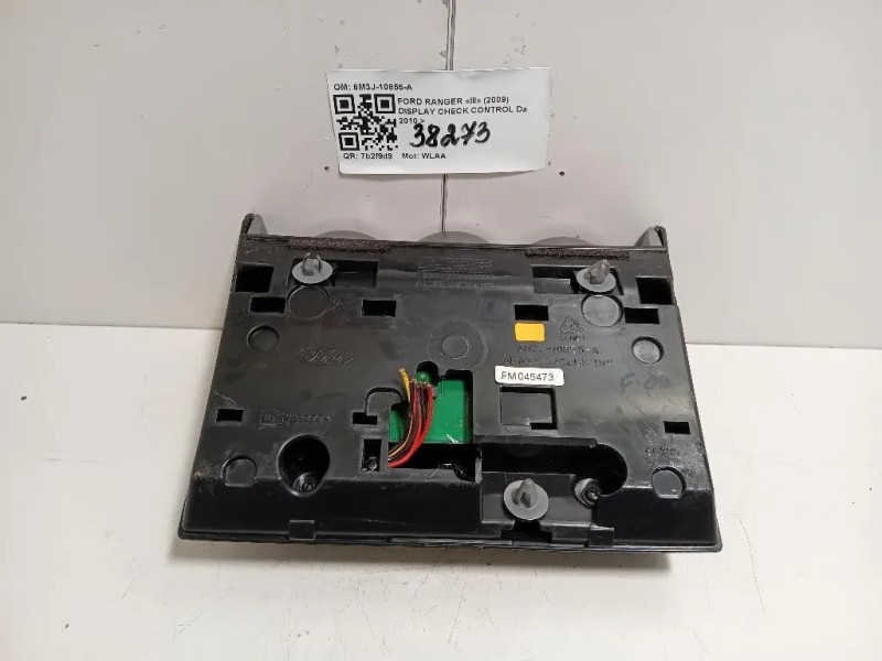Display Check Control 6M3J-10855-A Ford Ranger III 2009