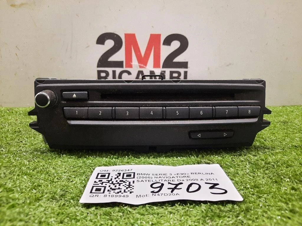 Navigatore Satellitare 9226347 Bmw Serie 3 E90 Berlina 2005