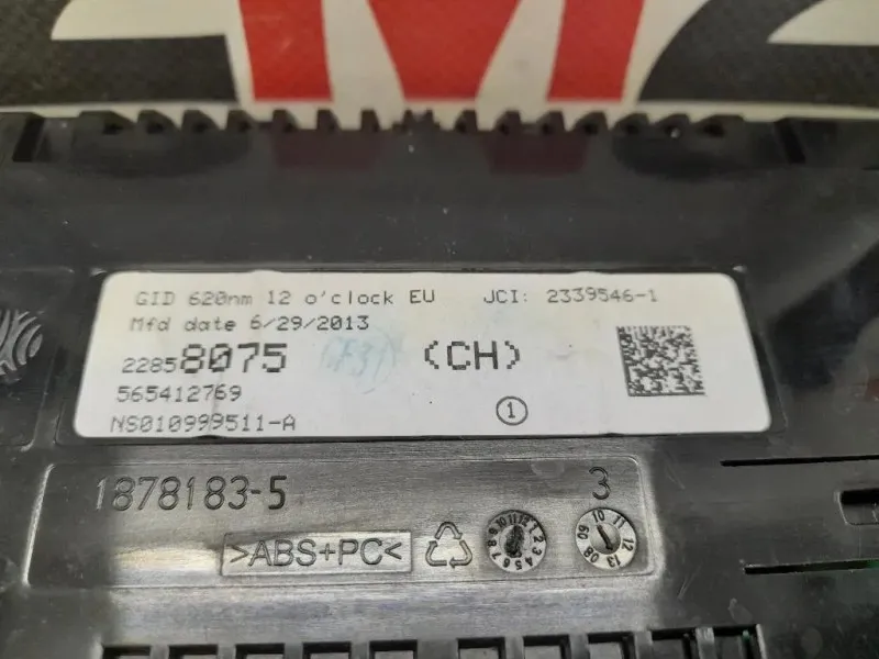 Display Check Control 22858075 13383140 Opel Zafira C 2012