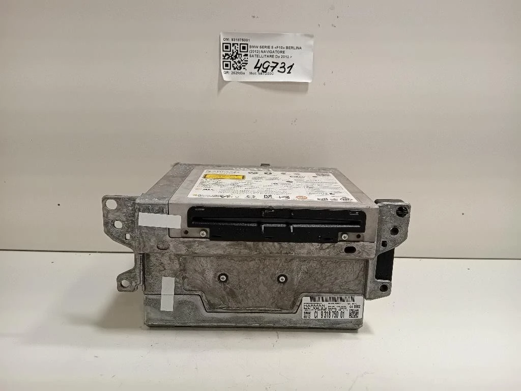 Navigatore Satellitare 931875001 Bmw Serie 5 F10 Berlina 2012