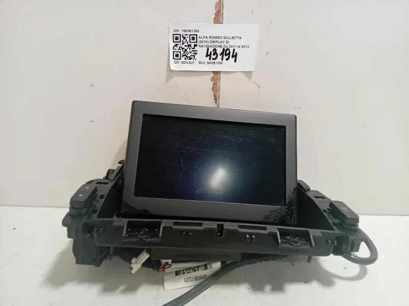 Display DI Navigazione 156091368 Alfa Romeo Giulietta 2010