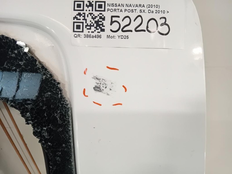 Porta POST SX 82101ZL40B Nissan Navara 2010