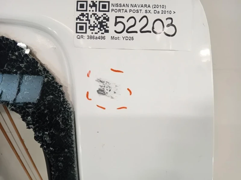 Porta POST SX 82101ZL40B Nissan Navara 2010