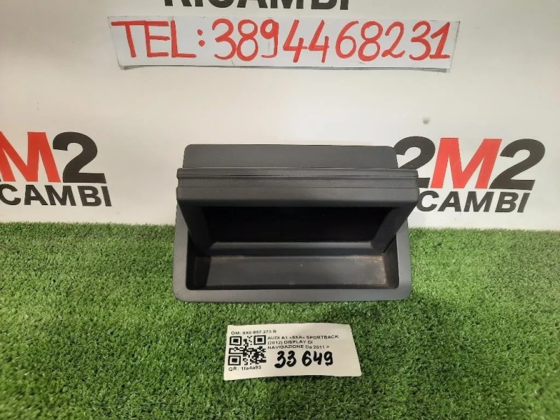 Display DI Navigazione 8X0857273B Audi A1 8XA Sportback 2012