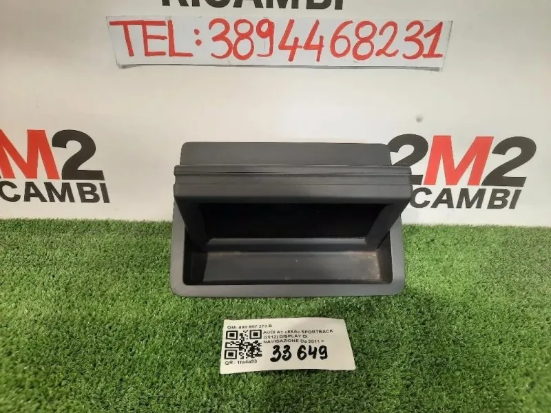 Display DI Navigazione 8X0857273B Audi A1 8XA Sportback 2012