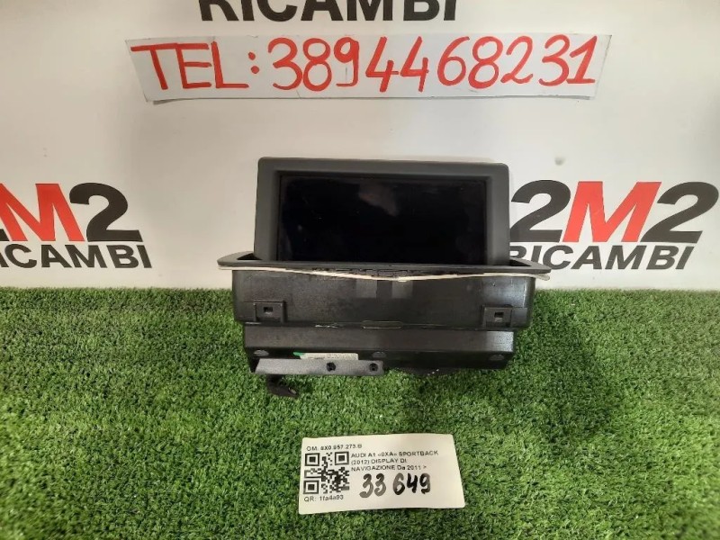 Display DI Navigazione 8X0857273B Audi A1 8XA Sportback 2012