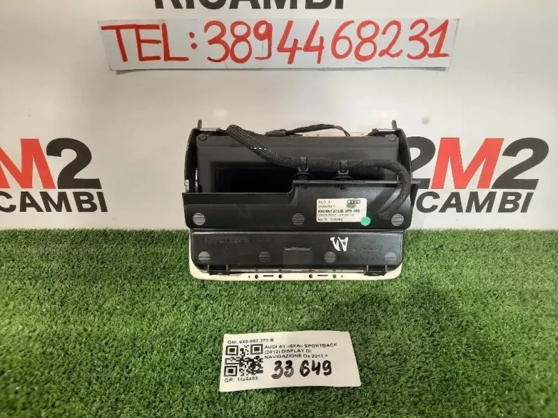 Display DI Navigazione 8X0857273B Audi A1 8XA Sportback 2012